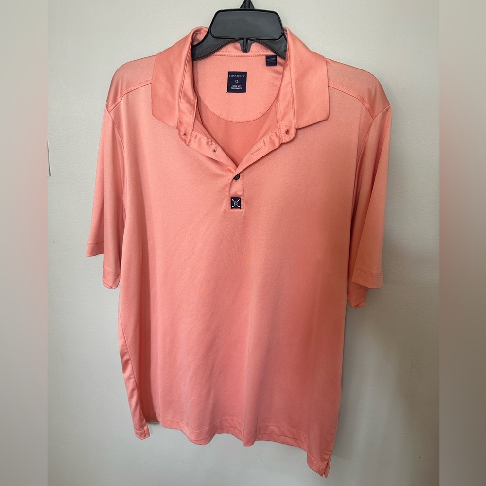 Construct polo shirt
